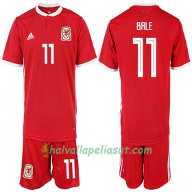 Jalkapallo Pelipaidat Wales Bale 11 Lasten Kotipaita 2018-2019 Lyhythihainen